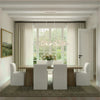 567-MT Broche 50.5'' Linear Chandelier | Lifestyle Image