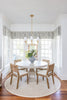 Crystorama Broche 32'' Chandelier in Antique Gold - Lifestyle View