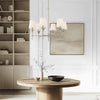 568-SA Broche 32'' Chandelier | Lifestyle Image