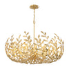 569-GA Broche 12 Light Chandelier | Main Image