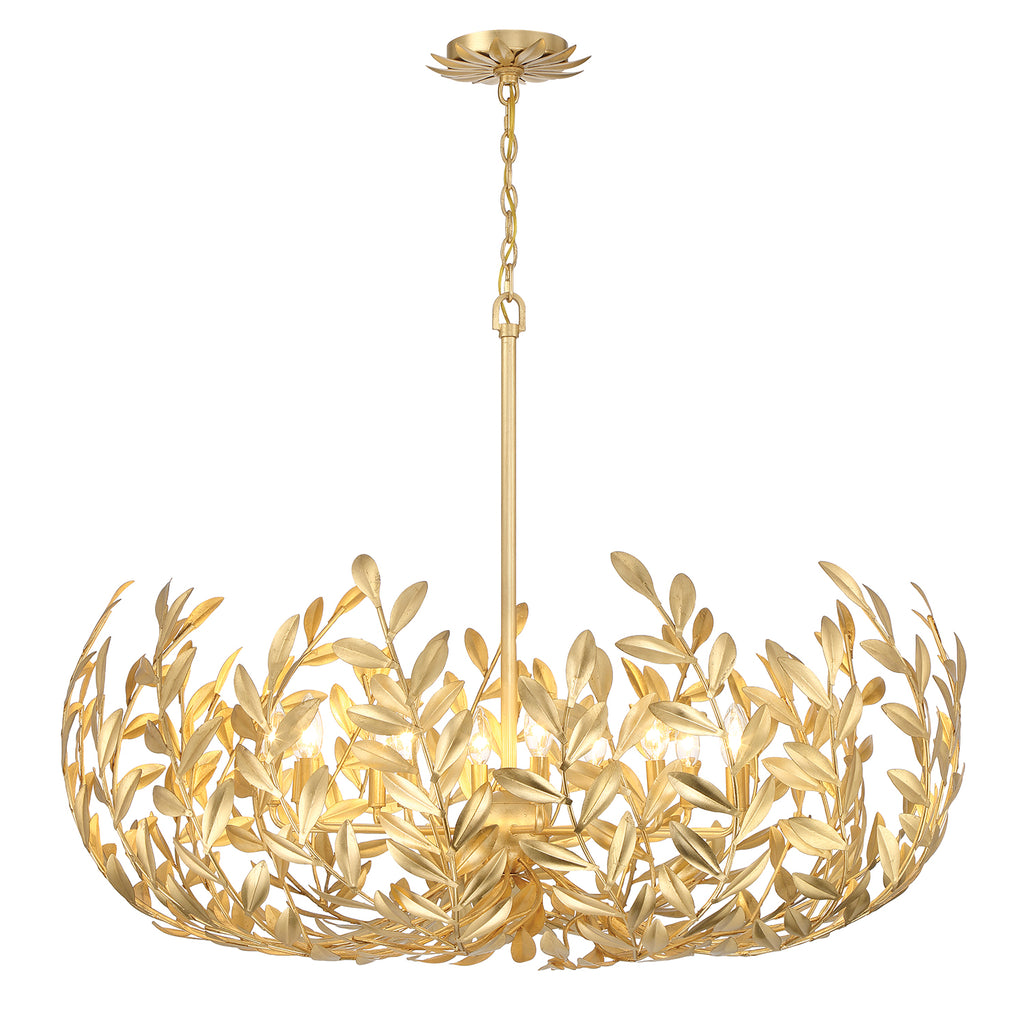 569-GA Broche 12 Light Chandelier | Alternate Image