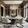 569-MT Broche 12 Light Chandelier | Lifestyle Image