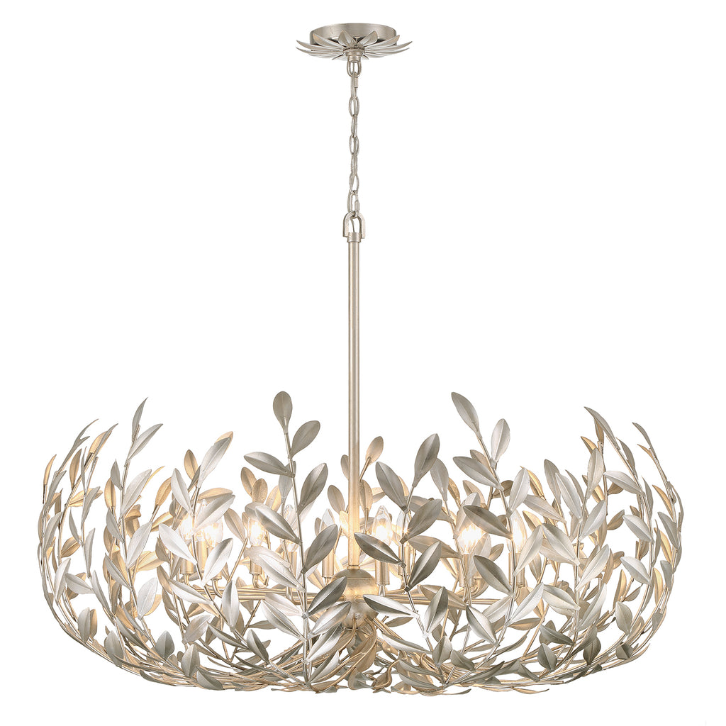 569-SA Broche 12 Light Chandelier | Alternate Image