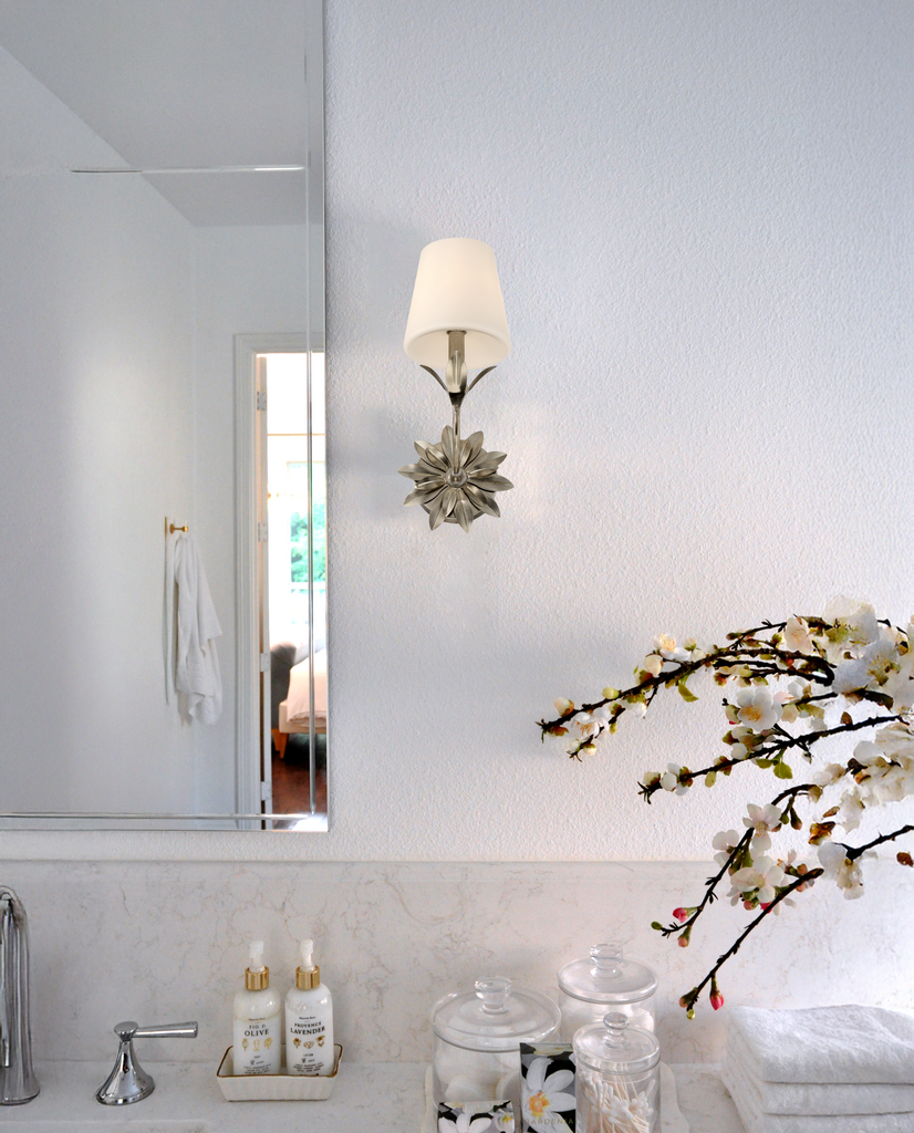 571-OP-SA Broche 6.5'' Sconce | Lifestyle Image