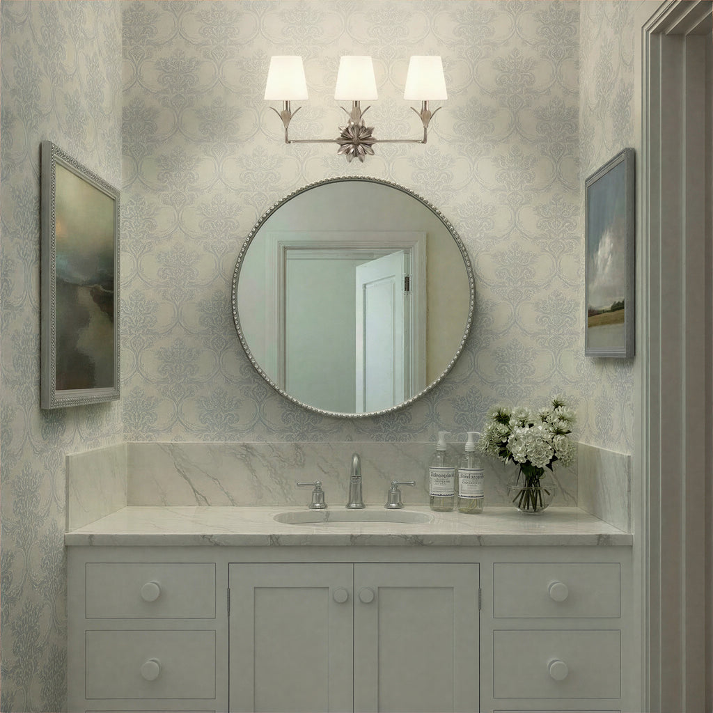 573-OP-SA Broche 25'' Bathroom Vanity | Lifestyle Image