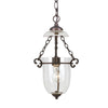 Crystorama Crystorama 10'' Pendant in Bronze Umber - Front View