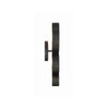 Crystorama Luna 7'' Sconce in English Bronze + Antique Gold - Additional View