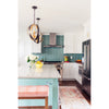 Crystorama Luna 16'' Chandelier in English Bronze + Antique Gold - Lifestyle View