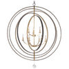 Crystorama Luna 48'' Chandelier in English Bronze + Antique Gold - Additional View