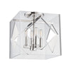 5912F-PN Travis 4 Light Semi-Flush Mount Main Image