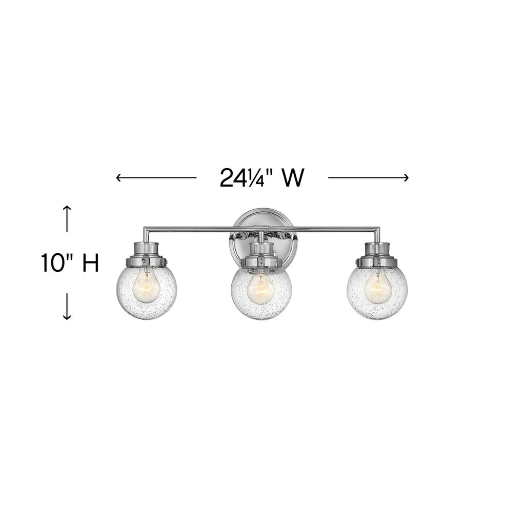 5933CM Poppy 3 Light Industrial Bath | Alternate Image