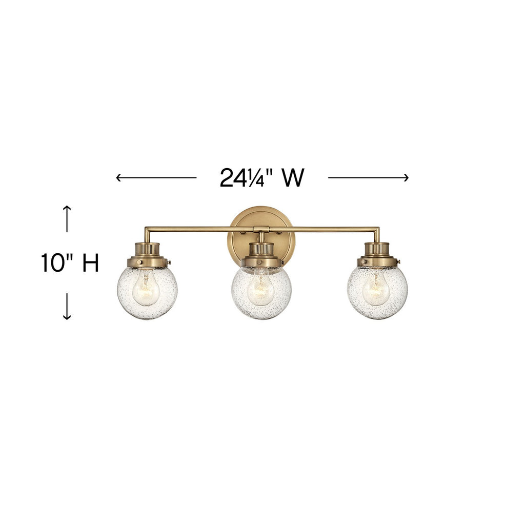 5933CM Poppy 3 Light Industrial Bath | Alternate Image