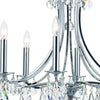 Crystorama Cedar 28'' Chandelier in Polished Chrome - Additional View