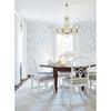Crystorama Cedar 28'' Chandelier in Vibrant Gold - Lifestyle View