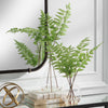 Clear Glass Fern Stem Vase | Midcentury Florals | Empire State Decor - Alternate Image