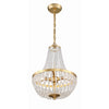 Crystorama Rylee 14'' Chandelier in Antique Gold - Additional View