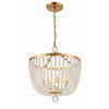 Crystorama Rylee 16.5'' Chandelier in Antique Gold - Additional View