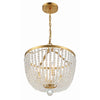 Crystorama Rylee 16.5'' Chandelier in Antique Gold - Additional View