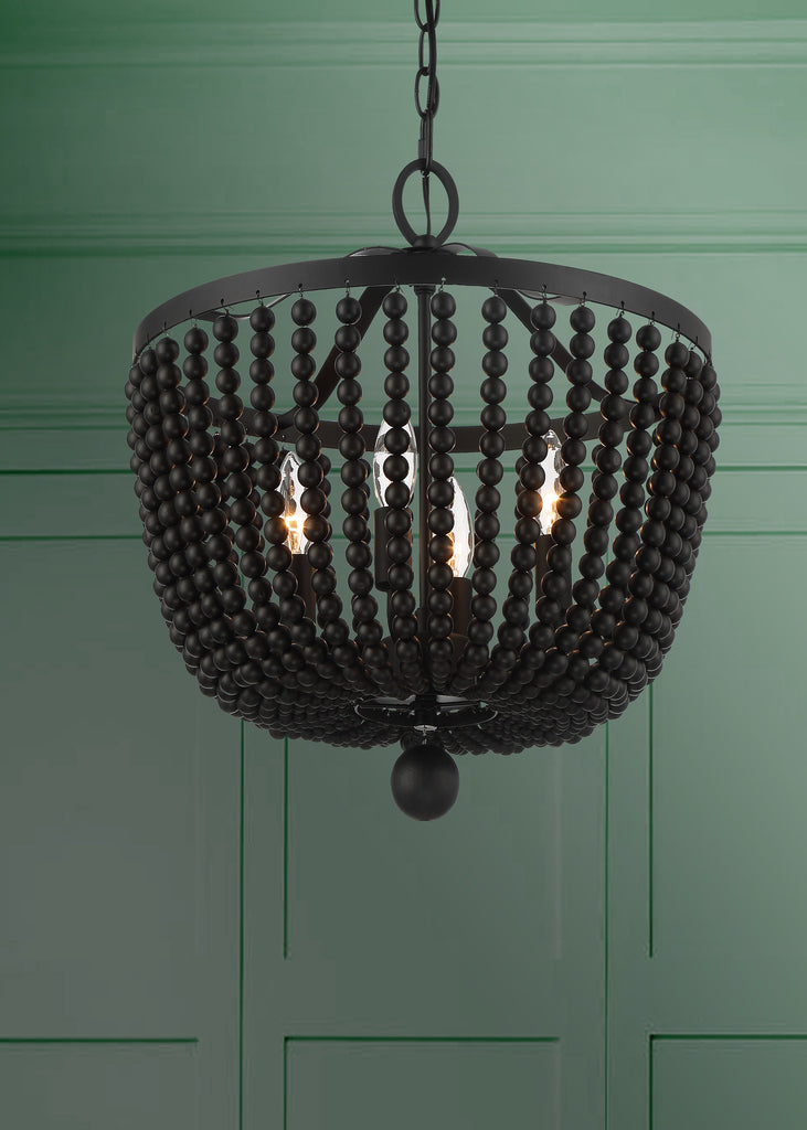 604-MK Rylee 4 Light Chandelier | Lifestyle Image