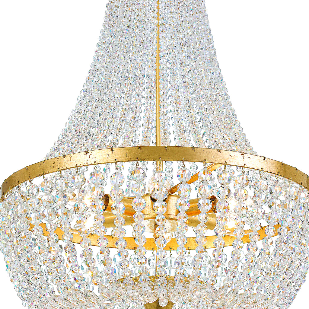 608-GA Rylee 6 Light Chandelier | Alternate Image