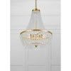 Crystorama Rylee 18.75'' Chandelier in Antique Gold - Lifestyle View