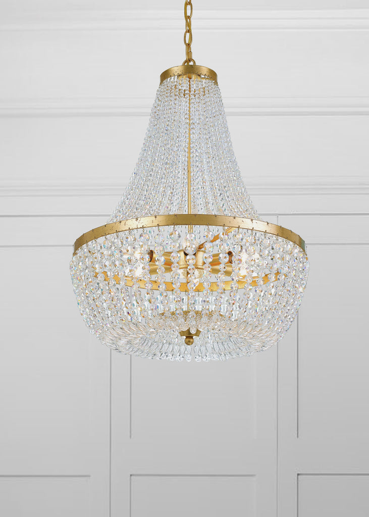 608-GA Rylee 6 Light Chandelier | Lifestyle Image