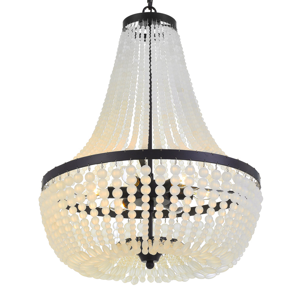 608-MK Rylee 6 Light Chandelier | Alternate Image