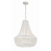Crystorama Rylee 18.75'' Chandelier in Matte White - Additional View