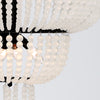 Crystorama Rylee 24.75'' Chandelier in Matte Black - Additional View