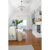 Crystorama Rylee 32'' Chandelier in Matte Black - Lifestyle View