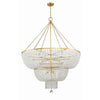 Crystorama Rylee 48.5'' Chandelier in Antique Gold - Additional View