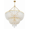 Crystorama Rylee 48.5'' Chandelier in Antique Gold - Additional View
