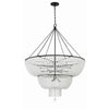 Crystorama Rylee 48.5'' Chandelier in Matte Black - Additional View