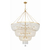 Crystorama Rylee 60'' Chandelier in Antique Gold - Additional View