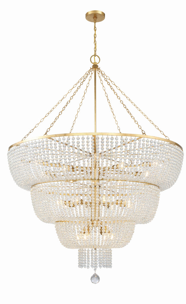 618-GA Rylee 24 Light Chandelier | Alternate Image