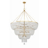 Crystorama Rylee 60'' Chandelier in Antique Gold - Additional View
