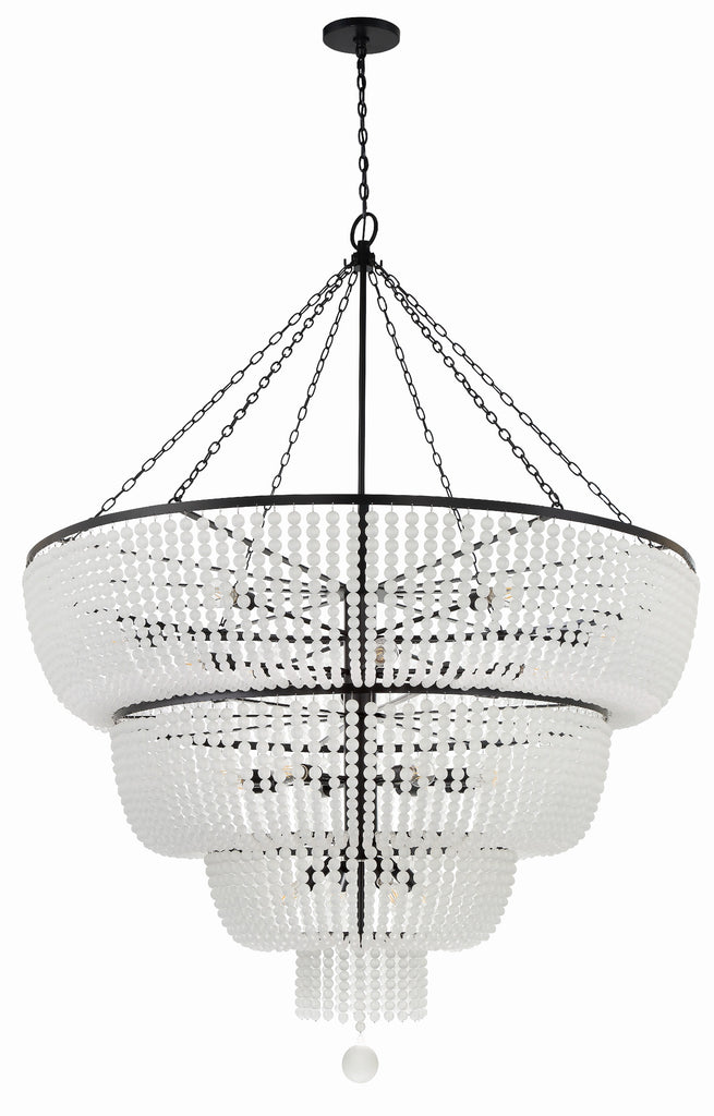 618-MK Rylee 24 Light Chandelier | Alternate Image