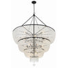 Crystorama Rylee 60'' Chandelier in Matte Black - Additional View