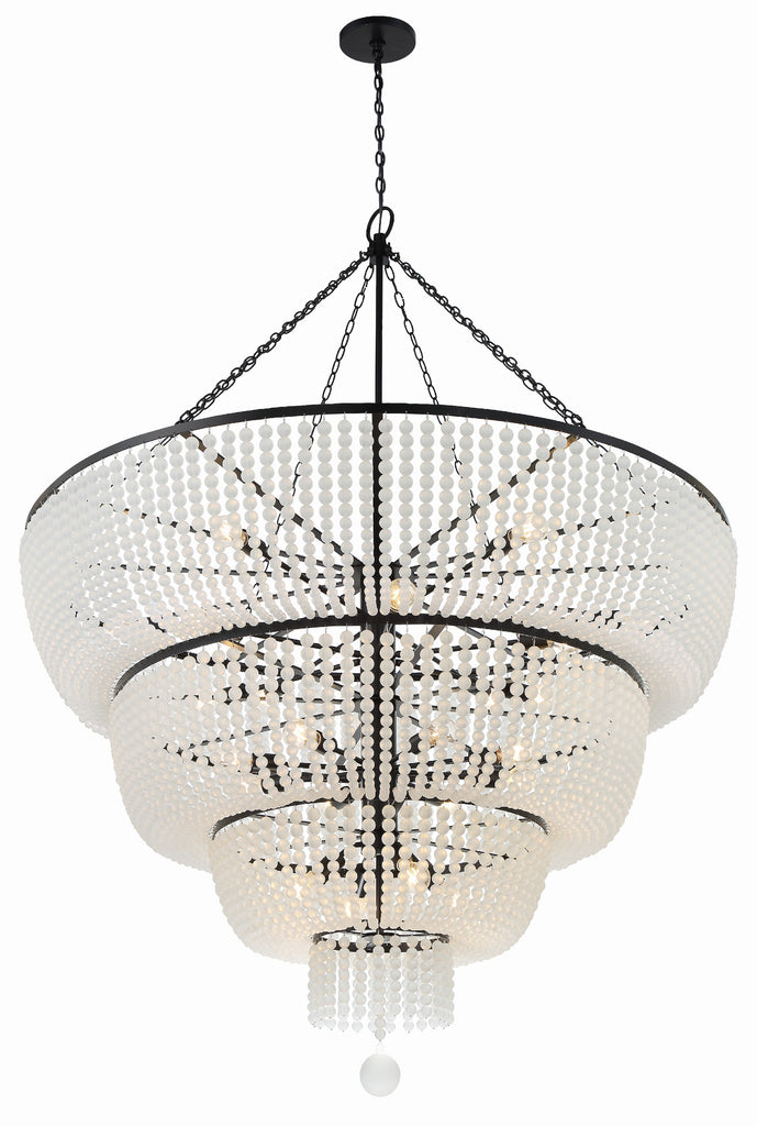 618-MK Rylee 24 Light Chandelier | Alternate Image