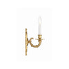 Crystorama Marlowe 5'' Sconce in Polished Brass - Additional View