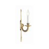 Crystorama Lexsi 8'' Sconce in Olde Brass - Additional View