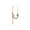Crystorama Lexsi 4.5'' Sconce in Olde Brass - Additional View