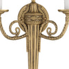 662-MB Crystorama 2 Light Cast Brass Sconce | Alternate Image