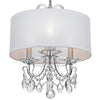 Crystorama Othello 14'' Chandelier in Polished Chrome - Additional View