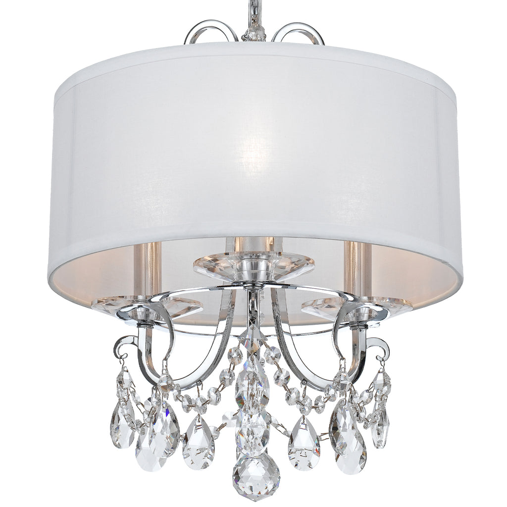 Crystorama Othello 14'' Chandelier in Polished Chrome - Additional View