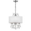 Crystorama Othello 14'' Chandelier in Polished Chrome - Additional View