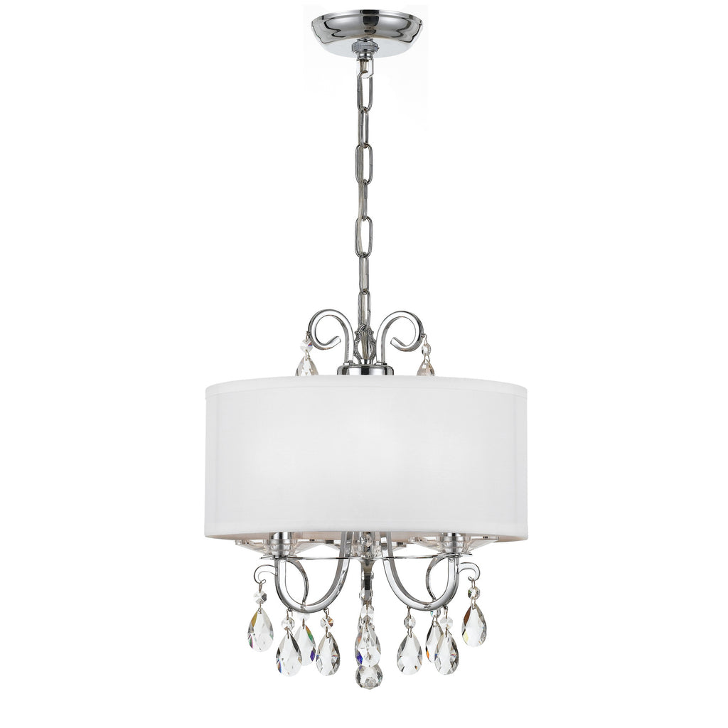 Crystorama Othello 14'' Chandelier in Polished Chrome - Additional View
