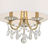 Crystorama Othello 14'' Chandelier in Vibrant Gold - Additional View