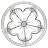 Crystorama Othello 24'' Chandelier in Polished Chrome - Additional View