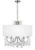 Crystorama Othello 24'' Chandelier in Polished Chrome - Additional View